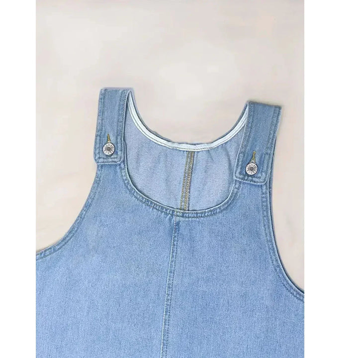 Emma Relaxed Denim-Look Dress