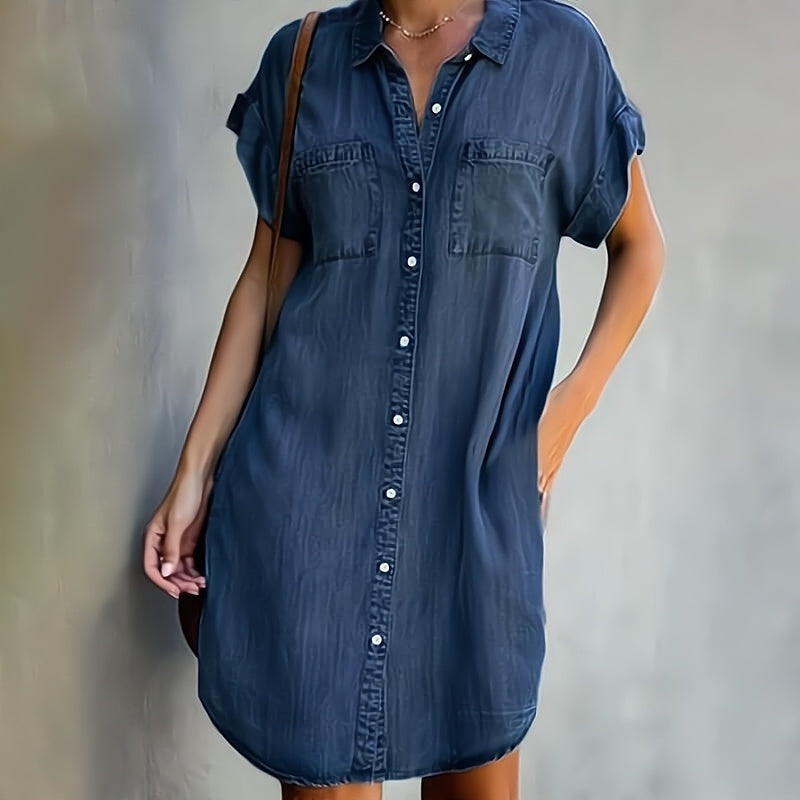 Beau Button-Down Shirt Dress